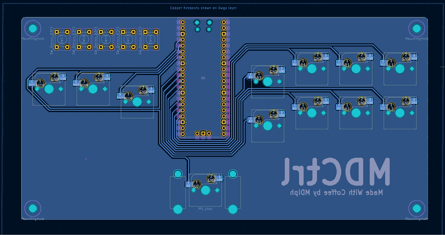 Final PCB Design Front Copper