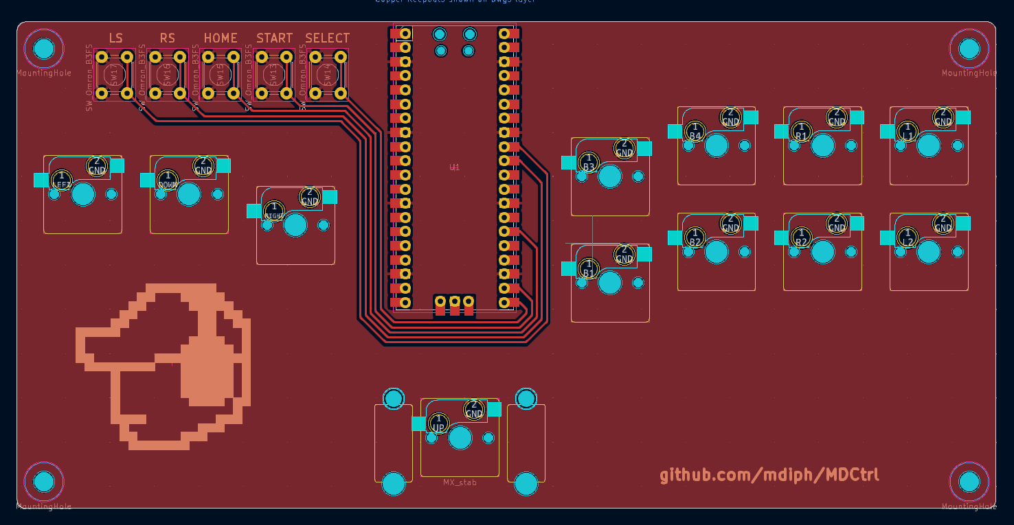 Final PCB Design Back Copper